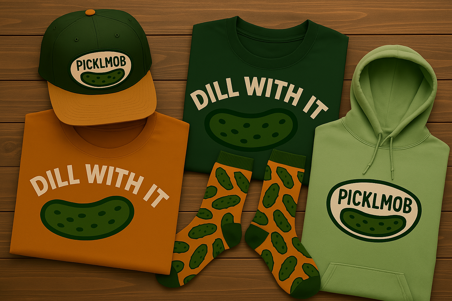 Picklmob Merchandise - Pickle-themed apparel